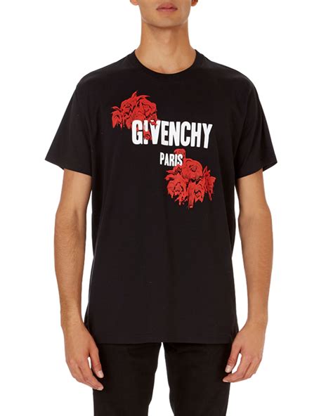 tee givenchy|Givenchy graphic tee.